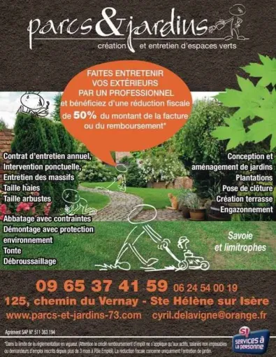 Entretien de fin d'hiver, Albertville, Parcs et Jardins