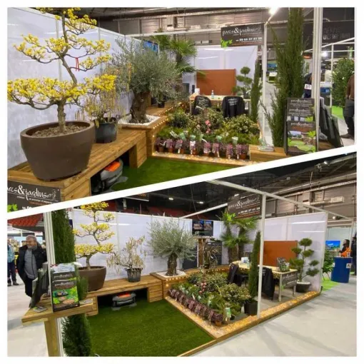 Participations à différents salons professionel, Albertville, Parcs et Jardins