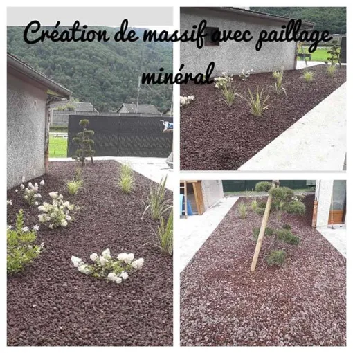 Création massif de jardin par paysagiste à Albertville, Albertville, Parcs et Jardins