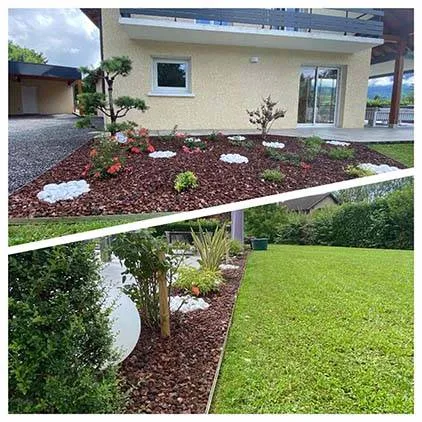 Jardinier pour aménagement de massif fleuri à Albertville, Albertville, Parcs et Jardins