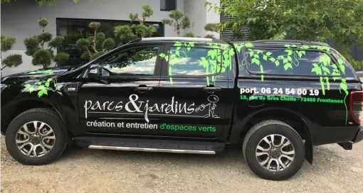 Nouveau Pick Up Floqué, Albertville, Parcs et Jardins