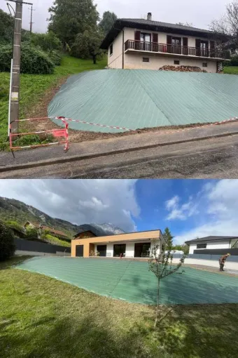 Aménagement talus en pente à Albertville, Albertville, Parcs et Jardins