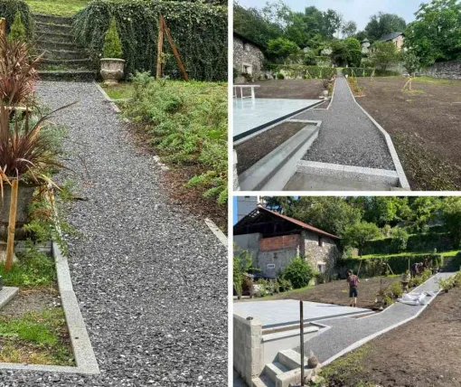 Aménagement allée de jardin à Albertville, Albertville, Parcs et Jardins