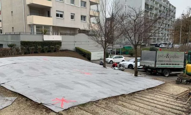 Aménagement d'un parc paysagé dans une copropriété à Chambéry, Albertville, Parcs et Jardins