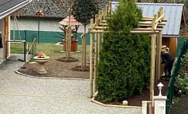 Paysagiste à Saint-Alban-d'Hurtières pour la réalisation de brise-vue de jardin végétal, Albertville, Parcs et Jardins