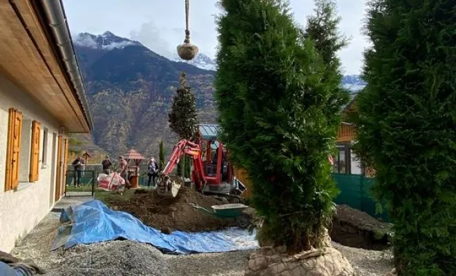 Paysagiste à Saint-Alban-d'Hurtières pour la réalisation de brise-vue de jardin végétal, Albertville, Parcs et Jardins