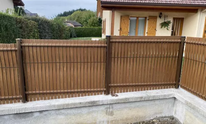 Paysagiste à Albertville spécialiste pour la création et la pose de votre clôture, palissade ou claustra, Albertville, Parcs et Jardins