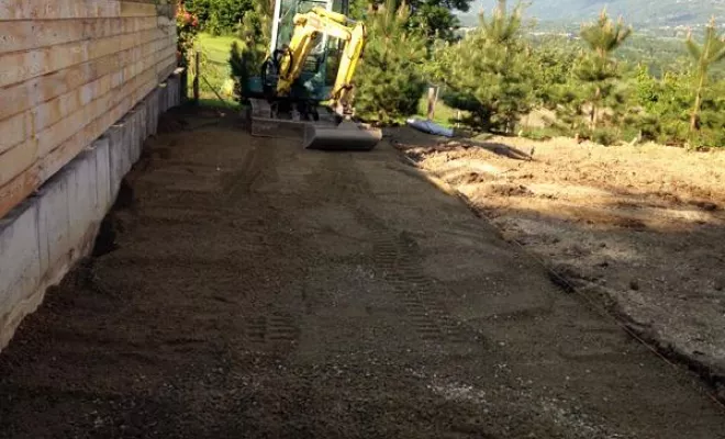 Terrassements : modelage paysager, Albertville, Parcs et Jardins